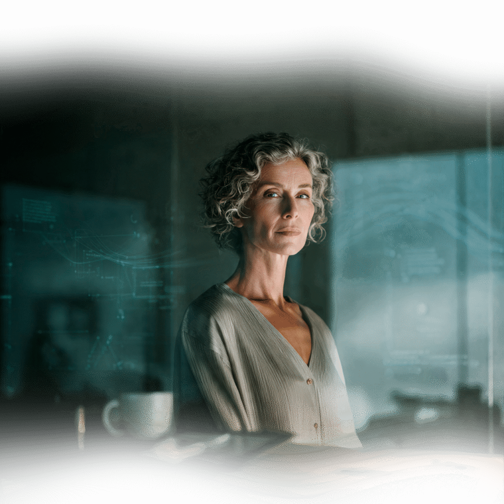 lifestyle documentary photography real clinic owner standing2